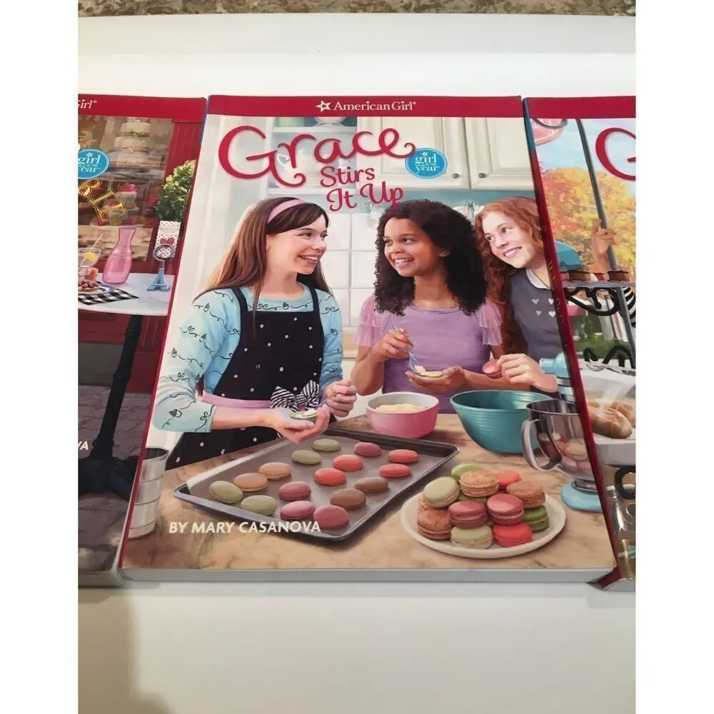 American Girl Set of 3 Grace Books - Gently Used